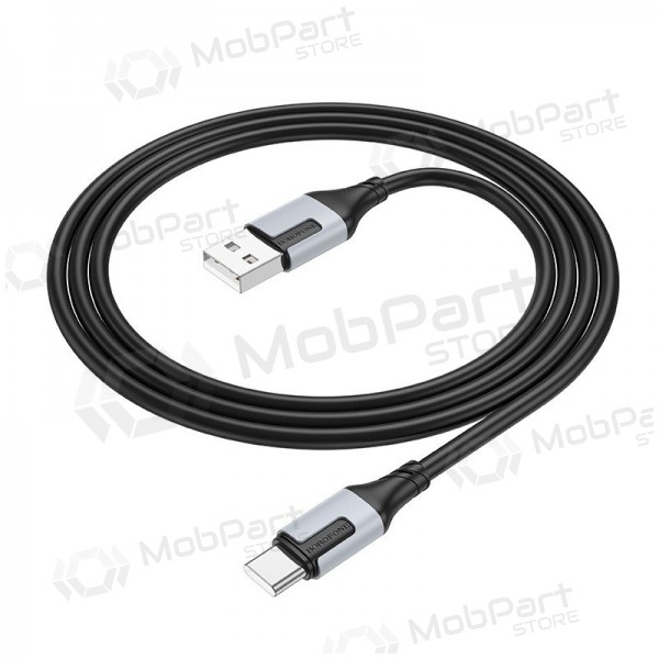 USB kabel Borofone BX101 USB-A to USB-C 1.0m černá