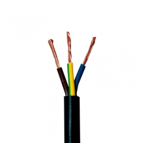 Ohebný kabel OMY 3x1.5 mm² měděný PVC 100 m cívka.
