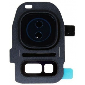 Samsung G930F Galaxy S7 / G935F Galaxy S7 Edge sklo kamery (černá)