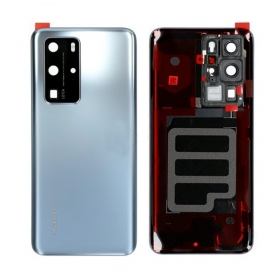 Huawei P40 Pro zadní kryt baterie stříbrný (Silver Frost) (použitý grade C, originál)