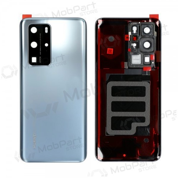Huawei P40 Pro zadní kryt baterie stříbrný (Silver Frost) (použitý grade C, originál)