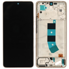 Xiaomi Redmi Note 13 4G displej (zlatý) (s rámem) (originál)