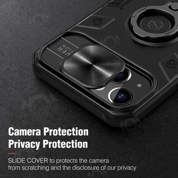 Apple iPhone 14 Pro Max pouzdro „Nillkin Armor Pro“ (černá)