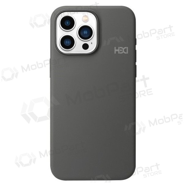 Pouzdro / kryt HDD Silicone MagSafe Case Apple iPhone 17 tamsiai šedá