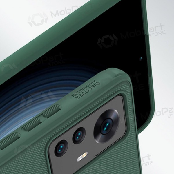 Xiaomi Redmi Note 12 / Note 12 4G pouzdro „Nillkin Frosted Shield“ (černá)