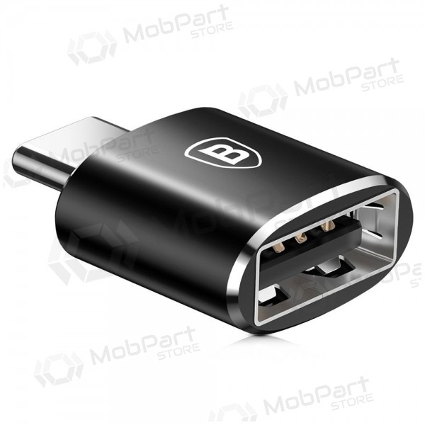 Adaptér Baseus USB-A to Type-C OTG černá CATOTG-01