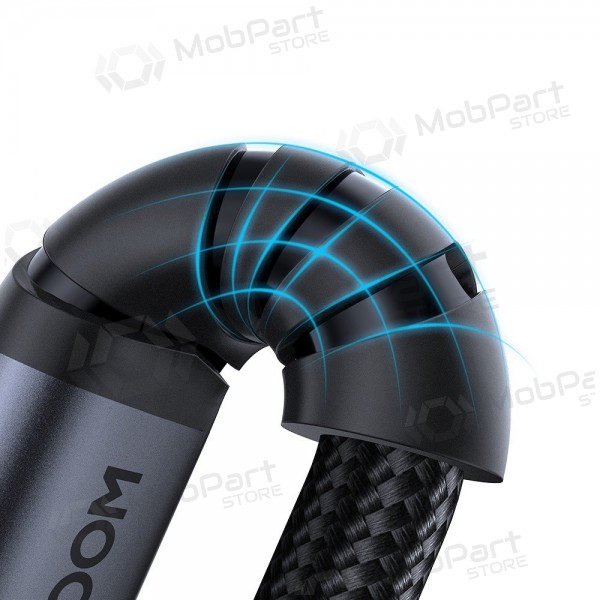 Audio kabel Joyroom SY-A08 3,5mm to 3,5mm 1.2m černá