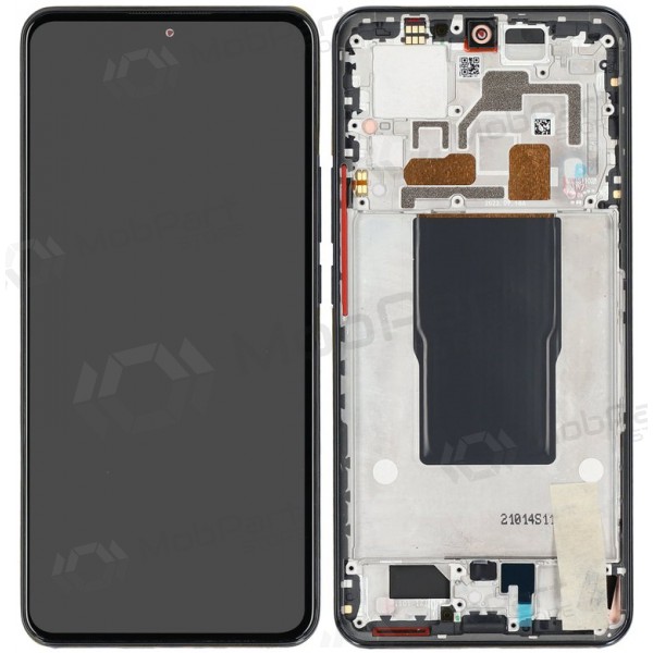 Xiaomi 12T / 12T Pro displej (černá) (s rámem) (Premium)