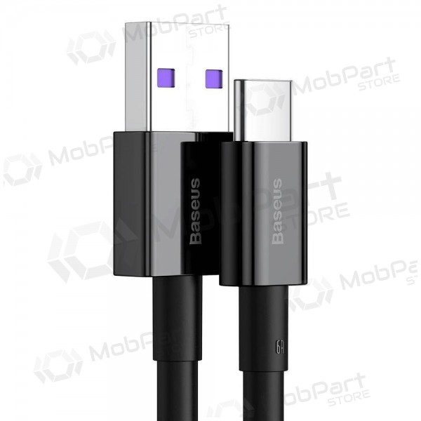 USB kabel Baseus Superior Type-C 66W 1.0m (černá) CATYS-01