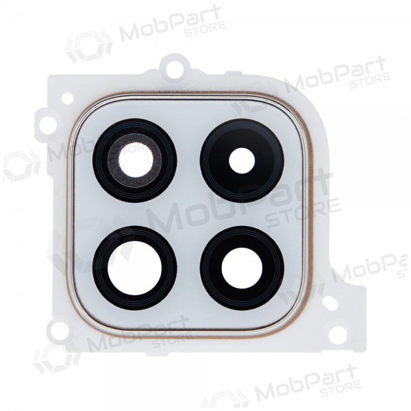 Samsung A226 Galaxy A22 5G sklo kamery (bílý) (s rámem)