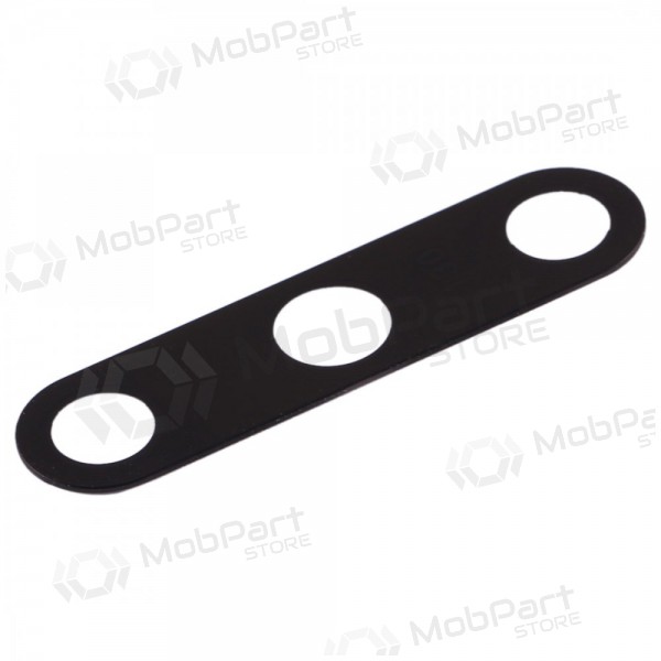 Huawei P40 Lite E sklo kamery (černá)