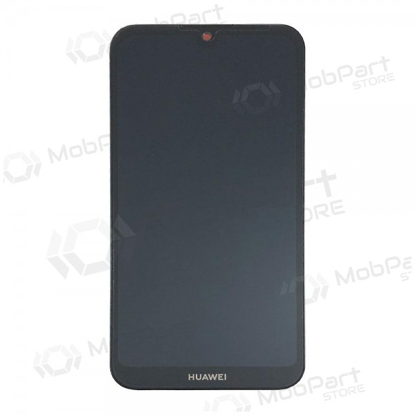 Huawei Y5 2019 displej (černá) (s rámem a baterie) (service pack) (originál)