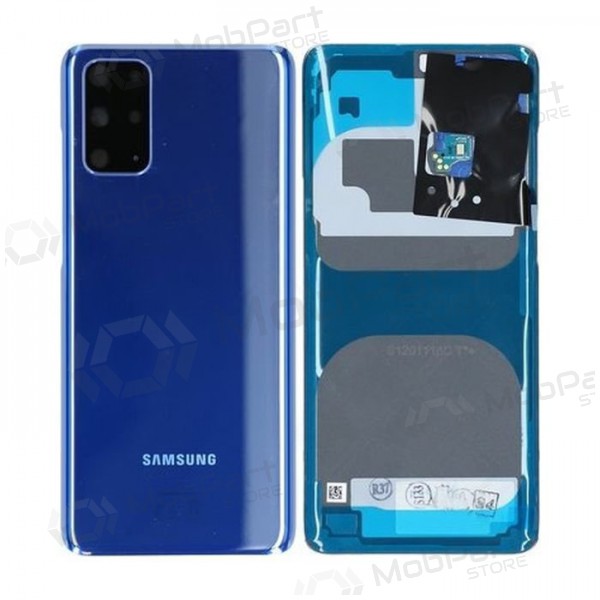 Samsung G985 / G986 Galaxy S20 Plus zadní kryt baterie (Aura Blue) (použitý grade B, originál)