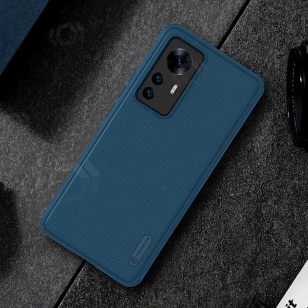 Xiaomi Redmi Note 12 Pro 5G / Poco X5 Pro pouzdro „Nillkin Frosted Shield“ (modrý)