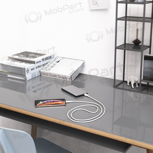 USB kabel Borofone BX30 Lightning 1.0m (bílý)