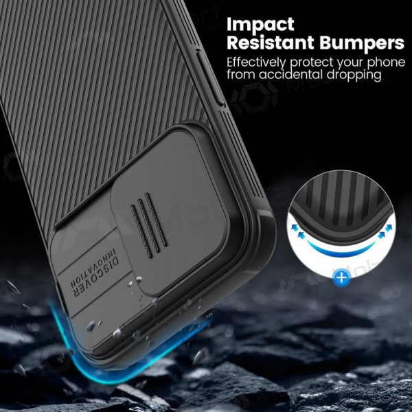 Apple iPhone 15 Pro pouzdro „Nillkin CamShield Pro“ (černá)