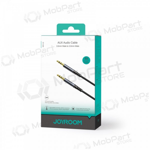 Audio kabel Joyroom SY-A08 3,5mm to 3,5mm 1.2m černá