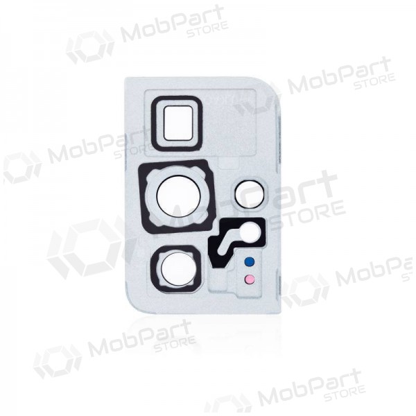 Samsung G998 Galaxy S21 Ultra 5G sklo kamery (stříbrný) (s rámem)