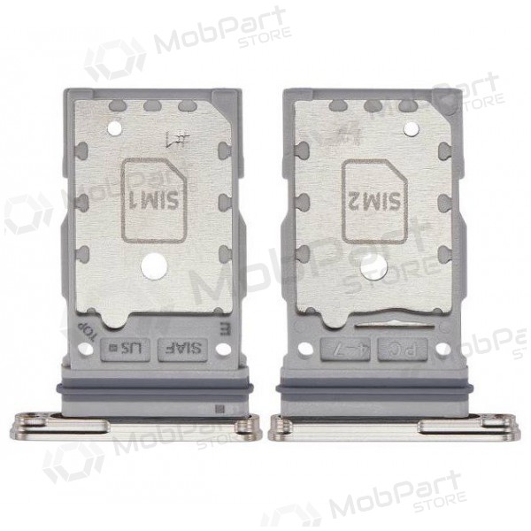 Samsung Galaxy S23 / S23 Plus Dual SIM držák karty (Cream)