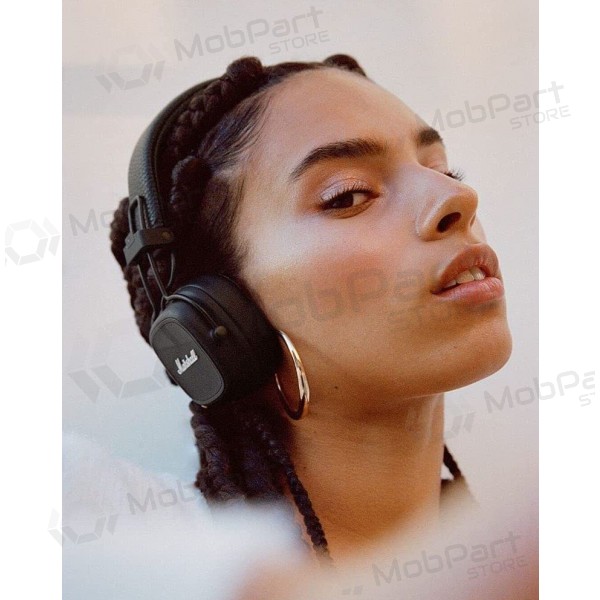 Bezdrátovýs ausinės Marshall Major IV On-Ear Bluetooth juodos