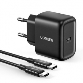 Nabíječka buitinis Ugreen CD250 USB-C 25W + USB-C cable 2.0m černá