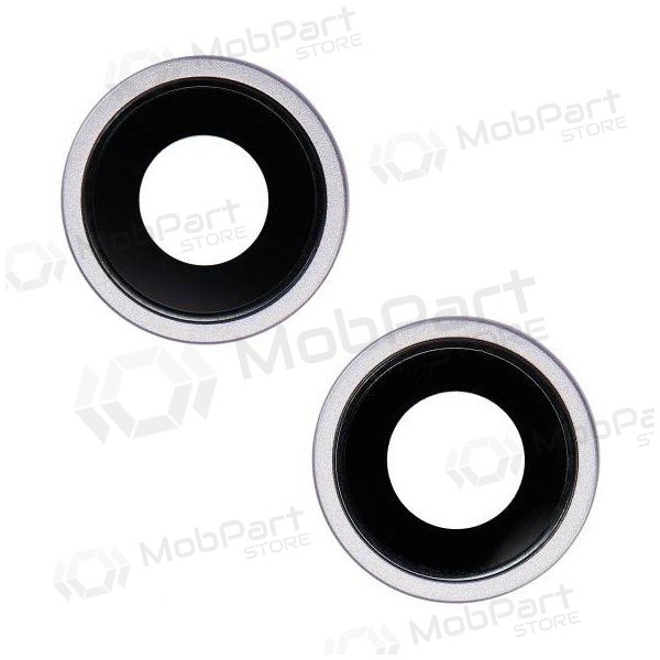 iPhone 14 / 14 Plus sklo kamery (2ks) (purpurinis) (s rámem)