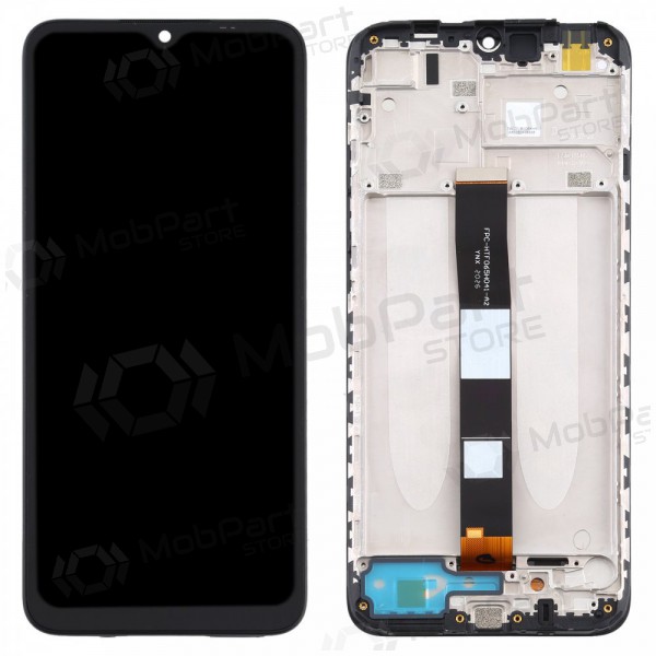 Xiaomi Redmi 9A / 9C / 9AT displej (černá) (s rámem) (originál)