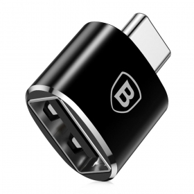 Adaptér Baseus USB-A to Type-C OTG černá CATOTG-01