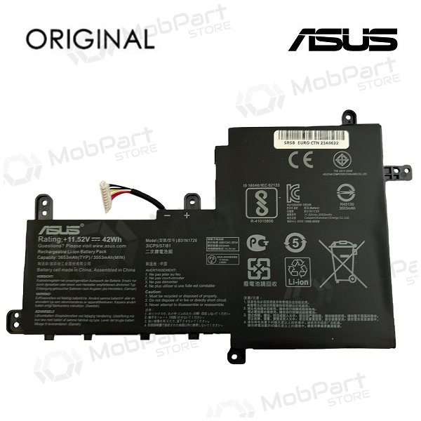 ASUS B31N1729, 3653mAh baterie do notebooku - PREMIUM