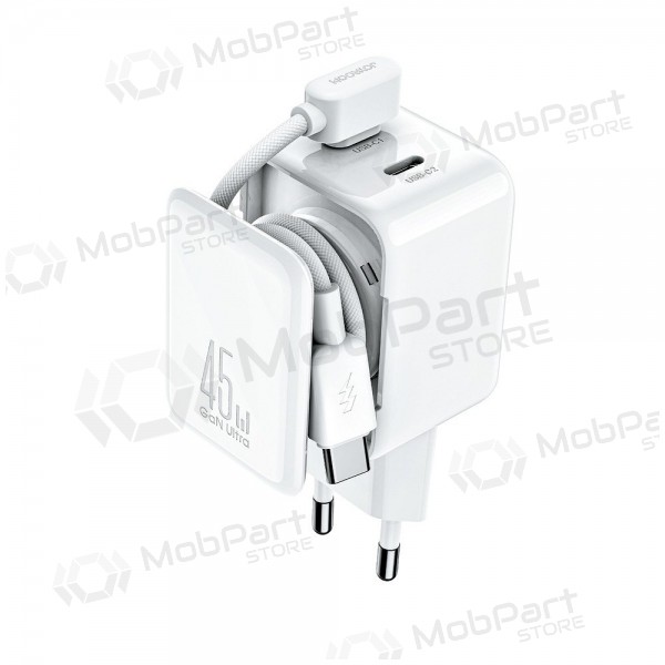 Nabíječka Joyroom JR-TCL05 45W 2xUSB-C bílý