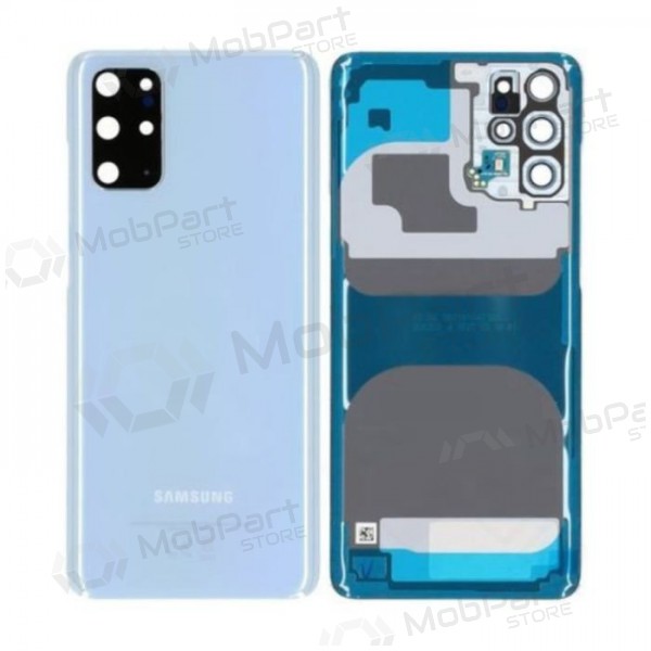 Samsung G985 / G986 Galaxy S20 Plus zadní kryt baterie (Cloud Blue) (použitý grade B, originál)