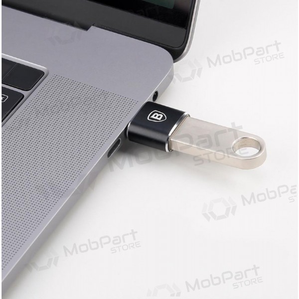 Adaptér Baseus USB-A to Type-C OTG černá CATOTG-01