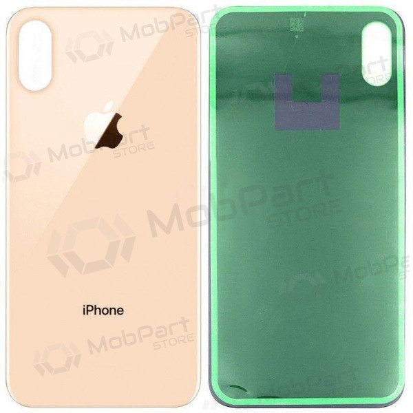 Apple iPhone XS Max zadní kryt baterie (zlatý) (bigger hole for camera)