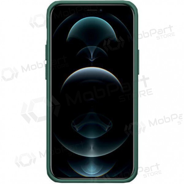 Apple iPhone 15 pouzdro „Nillkin Frosted Shield“ (zelená)