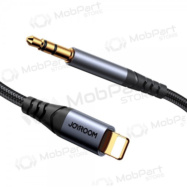 Audio kabel Joyroom SY-A06 Lightning to 3,5mm 1.2m černá