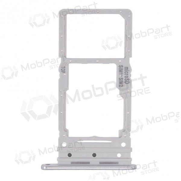 Samsung A346 Galaxy A34 5G 2023 SIM držák karty (stříbrný) (service pack) (originál)