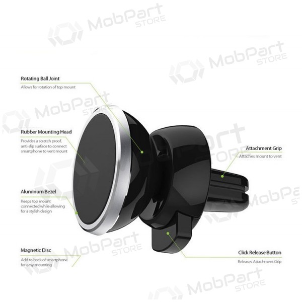 Držák telefonu do auta CPH-26 (for using on ventilation grille, magnetic fixing)