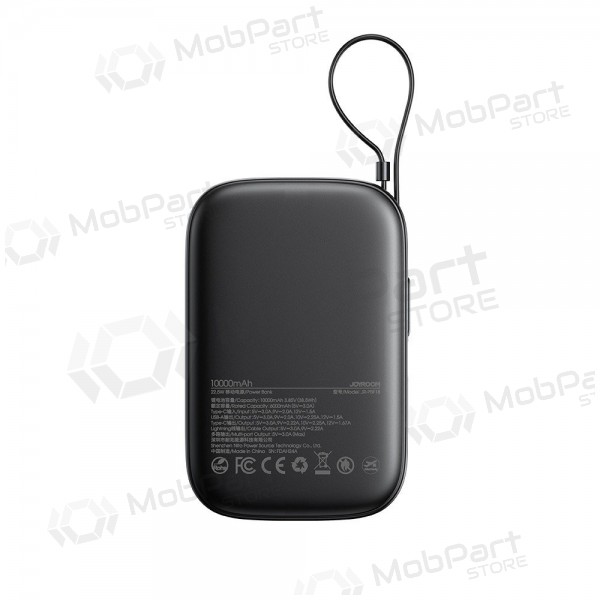 Externí baterie Power Bank Joyroom JR-PBF18 22.5W with Lightning cable 10000mAh černá