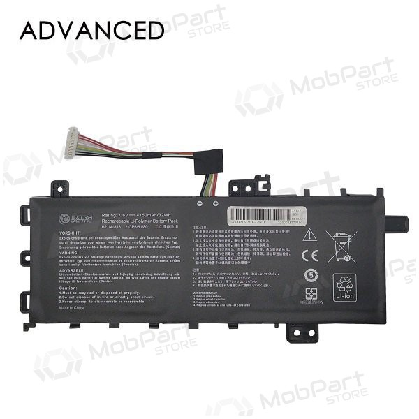 ASUS B21N1818, 4150mAh baterie do notebooku, Advanced
