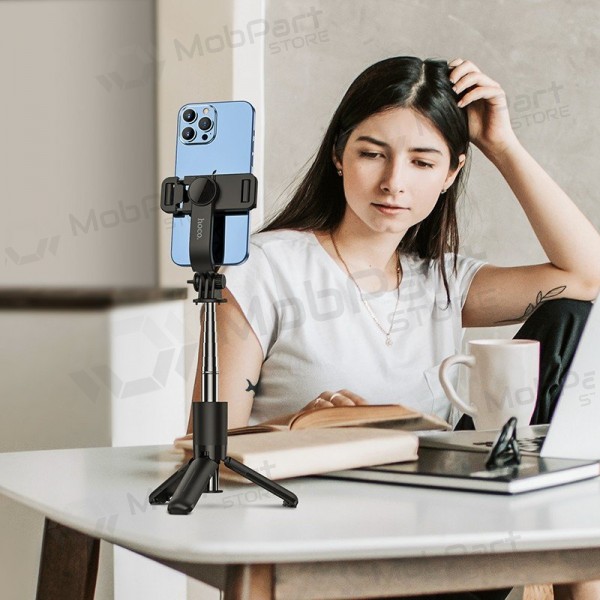 Selfie tyč Hoco K17 Mini su trikojo funkcija černá