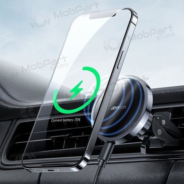 Nabíječka-laikiklis magnetinis automobilinis Joyroom JR-ZS240 MagSafe 15W černá