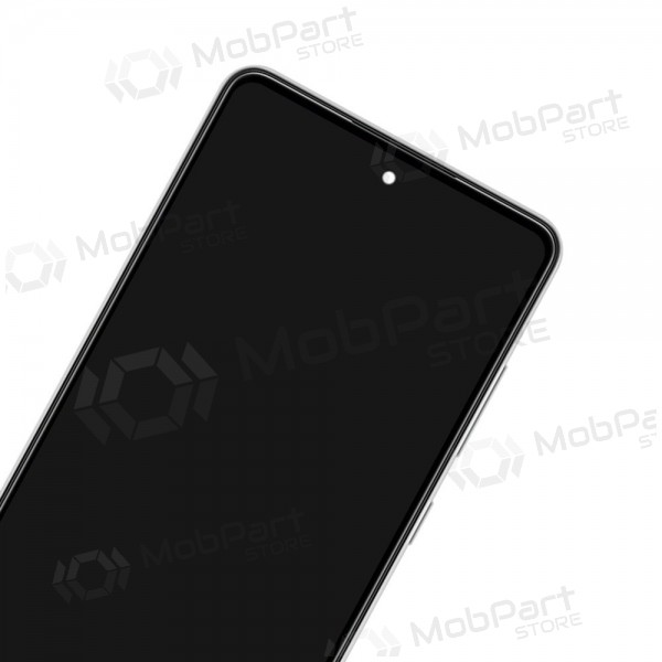 Samsung Galaxy A72 displej (černá) (s rámem) (originál)