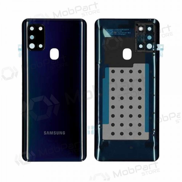 Samsung A217 Galaxy A21s 2020 zadní kryt baterie (černá) (použitý grade C, originál)
