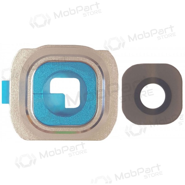 Samsung G920F Galaxy S6 sklo kamery (zlatý)