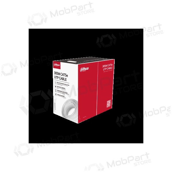 Kabel síťový Dahua UTP5e PFM920I-5EUN (Cat5e, HDPE, PoE, PVC, cívka 305m)