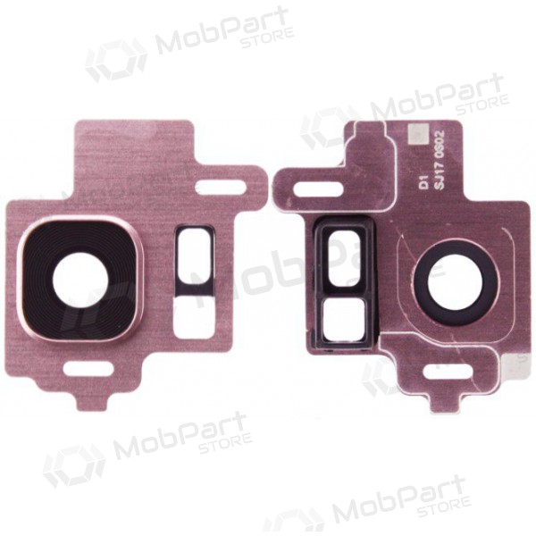 Samsung Galaxy S8 sklo kamery (s rámem) (růžový)