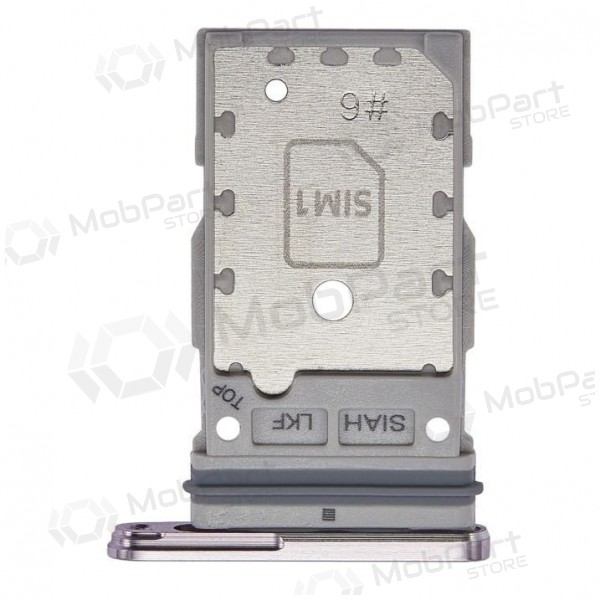 Samsung S918 Galaxy S23 Ultra Dual SIM držák karty (levandos) (service pack) (originál)