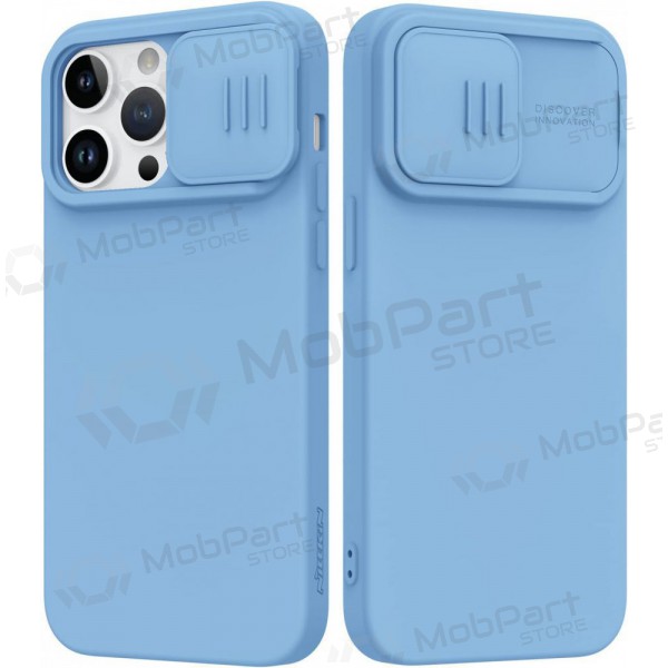 Apple iPhone 14 Plus pouzdro „Nillkin Silicone“ (světle modrá)