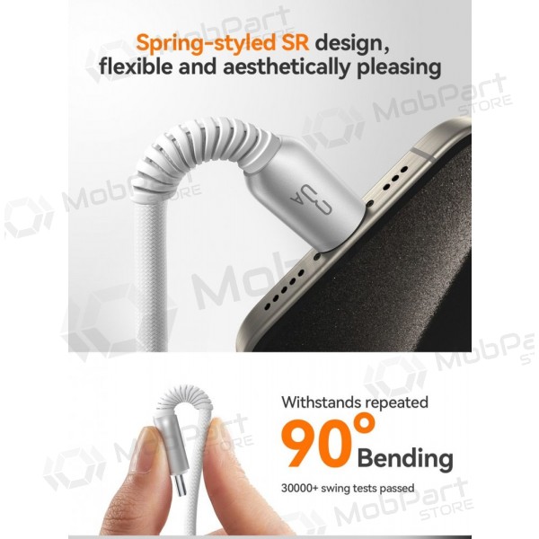USB kabel Joyroom S-A51 USB-A to Lightning 3A 1.2m šedá
