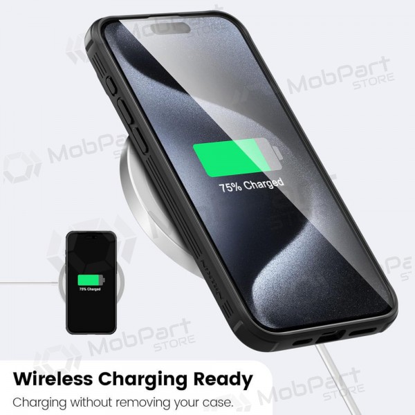 Apple iPhone 15 Pro Max pouzdro „Nillkin CamShield Pro“ (černá)